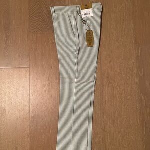 NWTClass Club Boys White & Navy Trousers – Dress Pants for Formal or Casual Wear